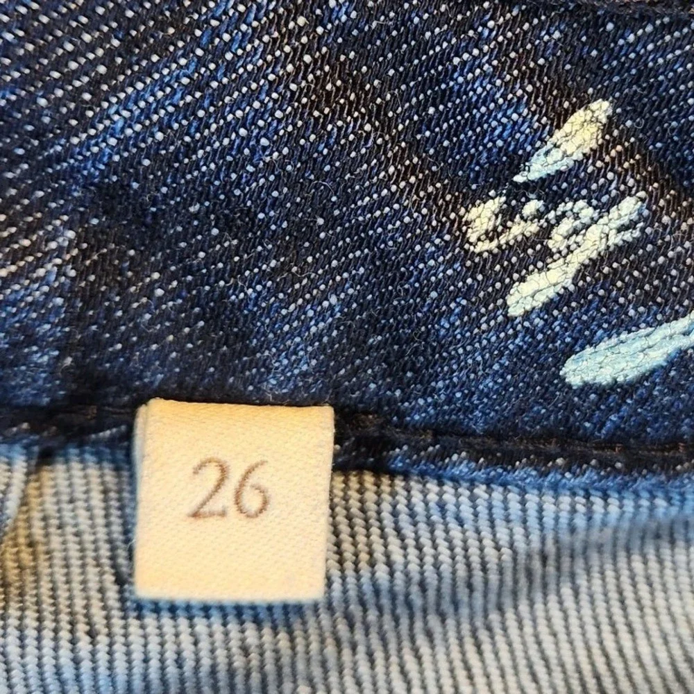Juicy Couture Jeans Womens 26 (Fits 29 X 27) Dark Wash Low Rise Denim Cotton Y2K